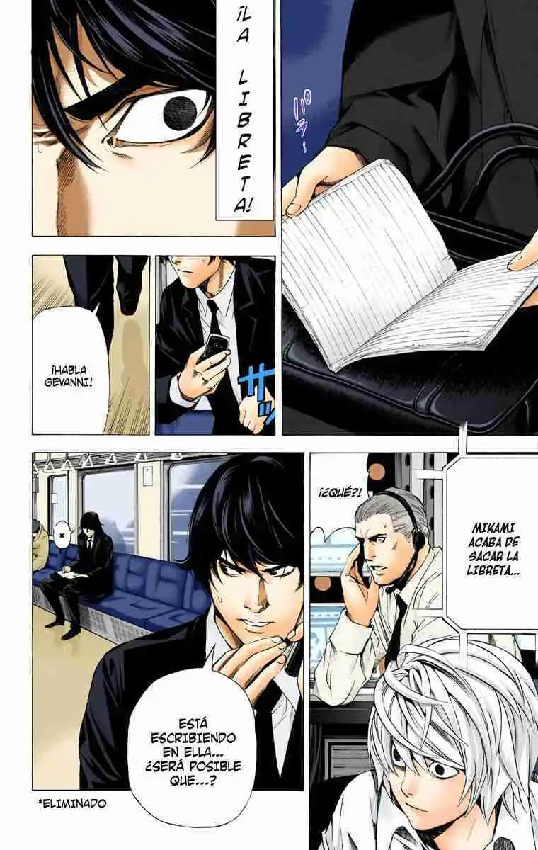 Página 18 — Death Note - full color Capítulo 92