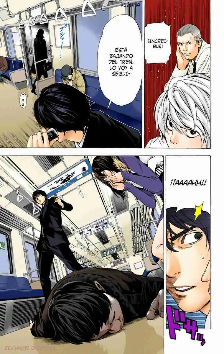 Página 19 — Death Note - full color Capítulo 92