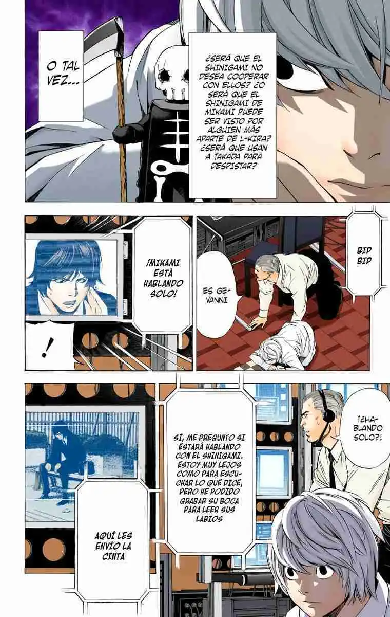 Página 17 — Death Note - full color Capítulo 93