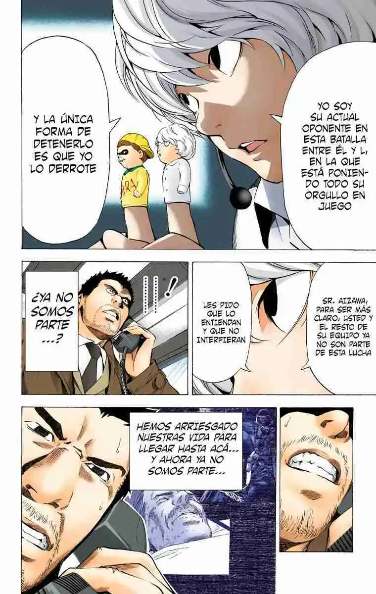 Página 16 — Death Note - full color Capítulo 94