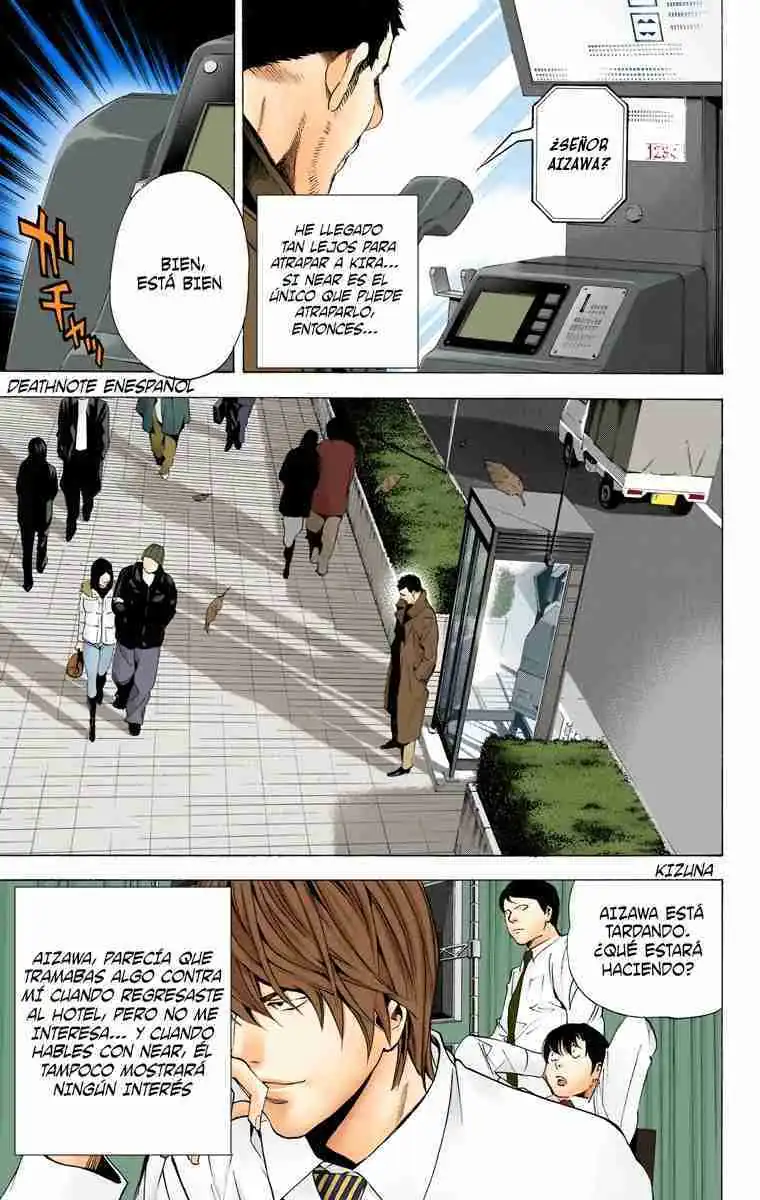 Página 19 — Death Note - full color Capítulo 94
