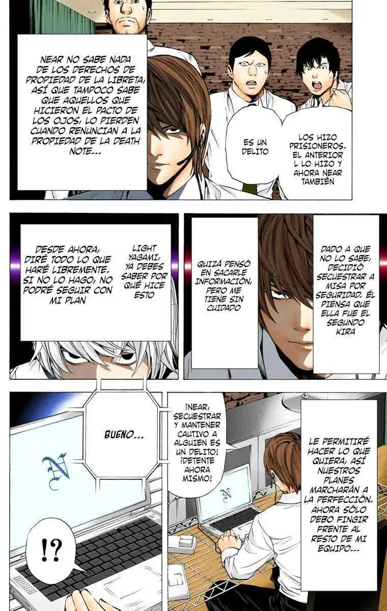 Página 14 — Death Note - full color Capítulo 95