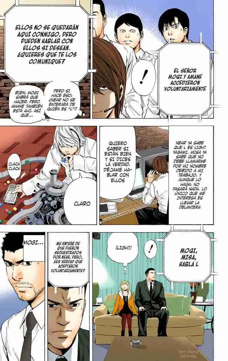 Página 15 — Death Note - full color Capítulo 95