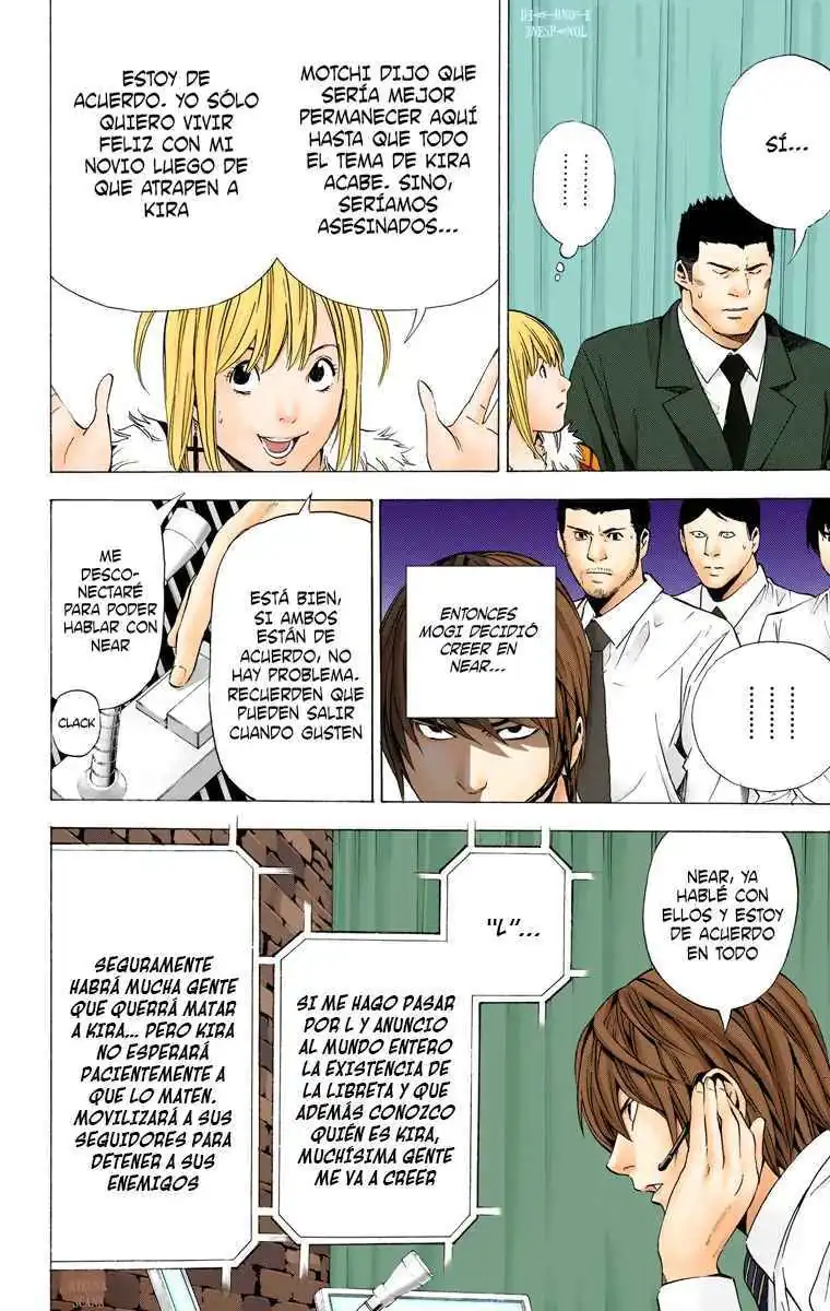 Página 16 — Death Note - full color Capítulo 95