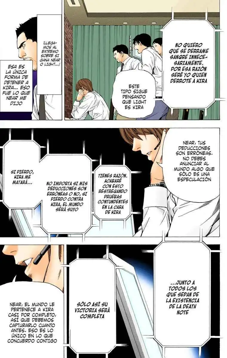 Página 17 — Death Note - full color Capítulo 95