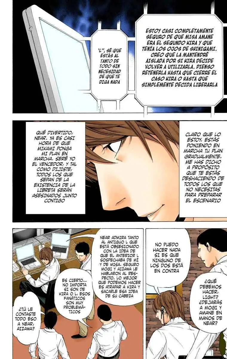Página 18 — Death Note - full color Capítulo 95