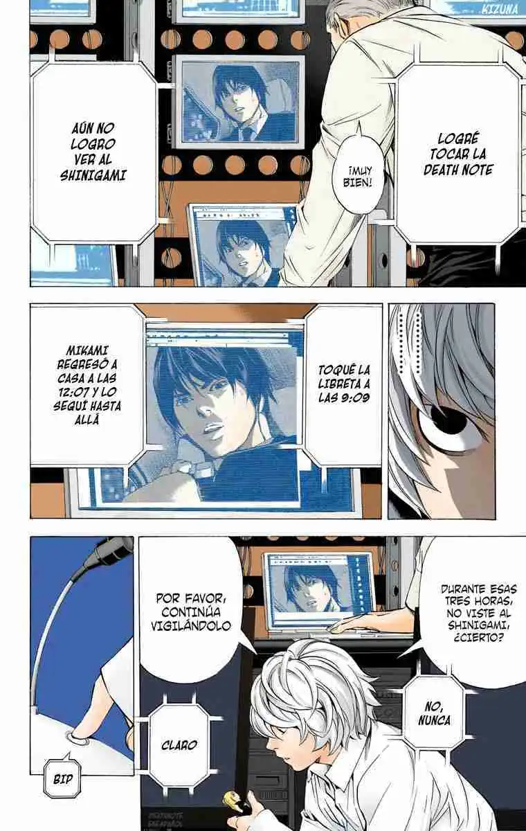 Página 9 — Death Note - full color Capítulo 96