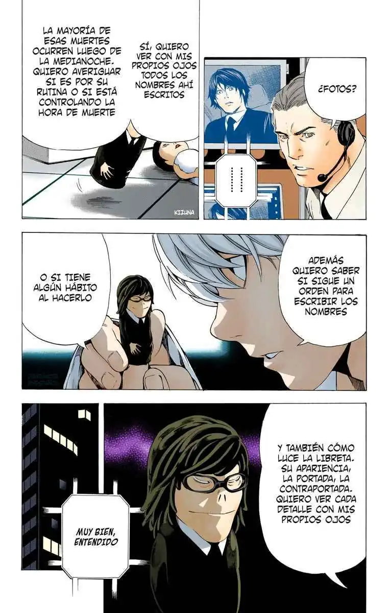 Página 16 — Death Note - full color Capítulo 96