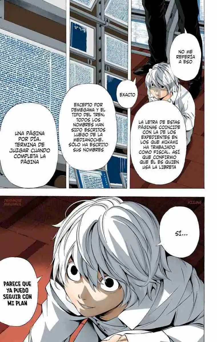Página 18 — Death Note - full color Capítulo 96