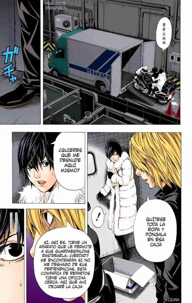 Página 7 — Death Note - full color Capítulo 99