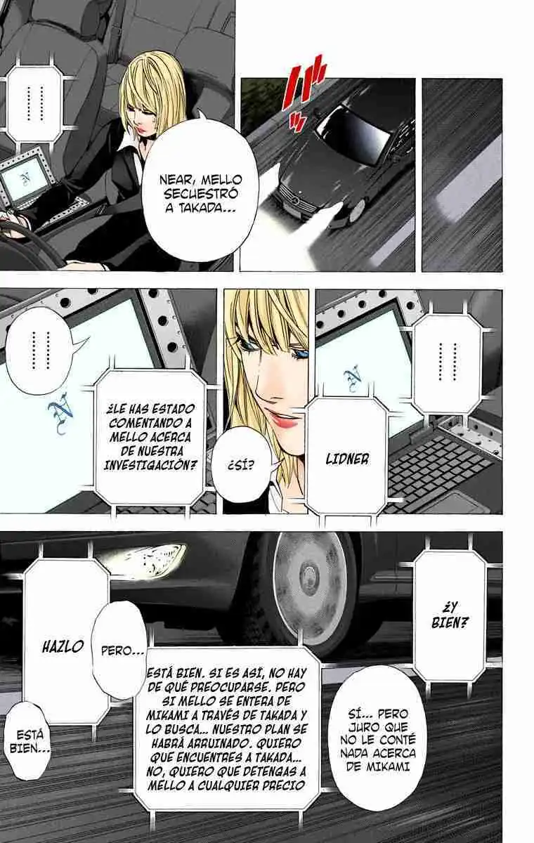 Página 9 — Death Note - full color Capítulo 99