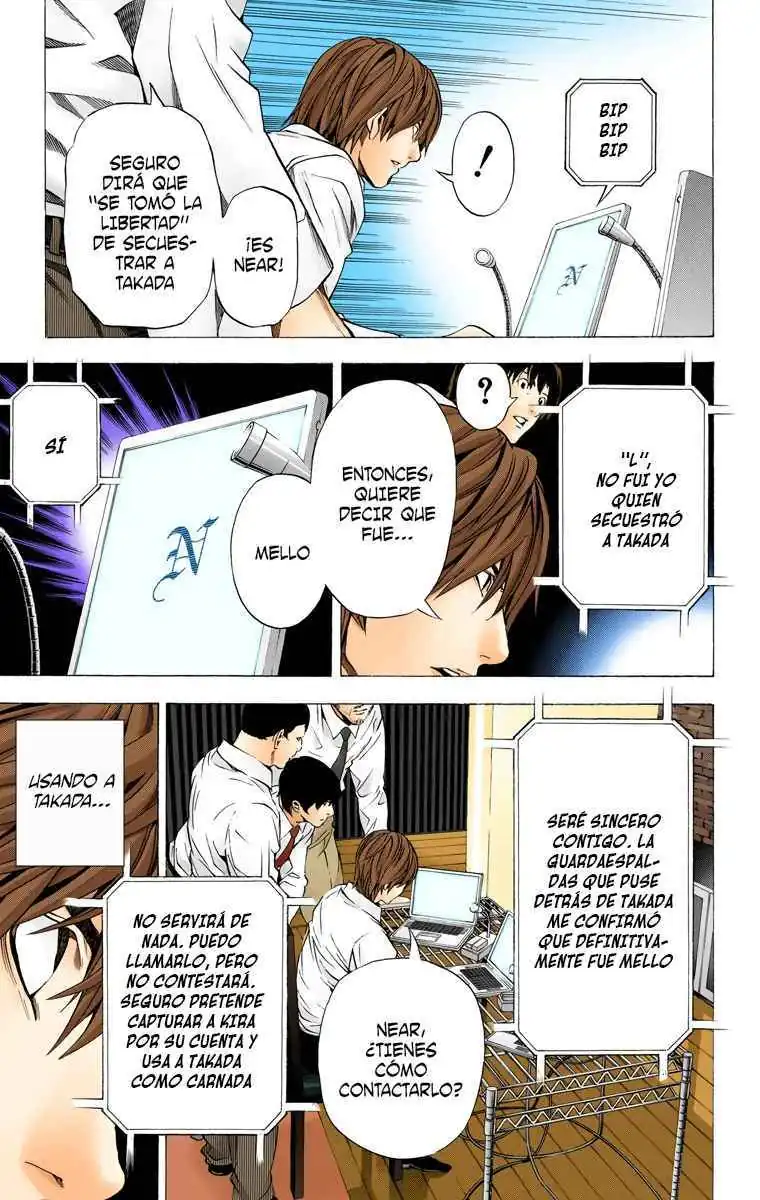 Página 13 — Death Note - full color Capítulo 99