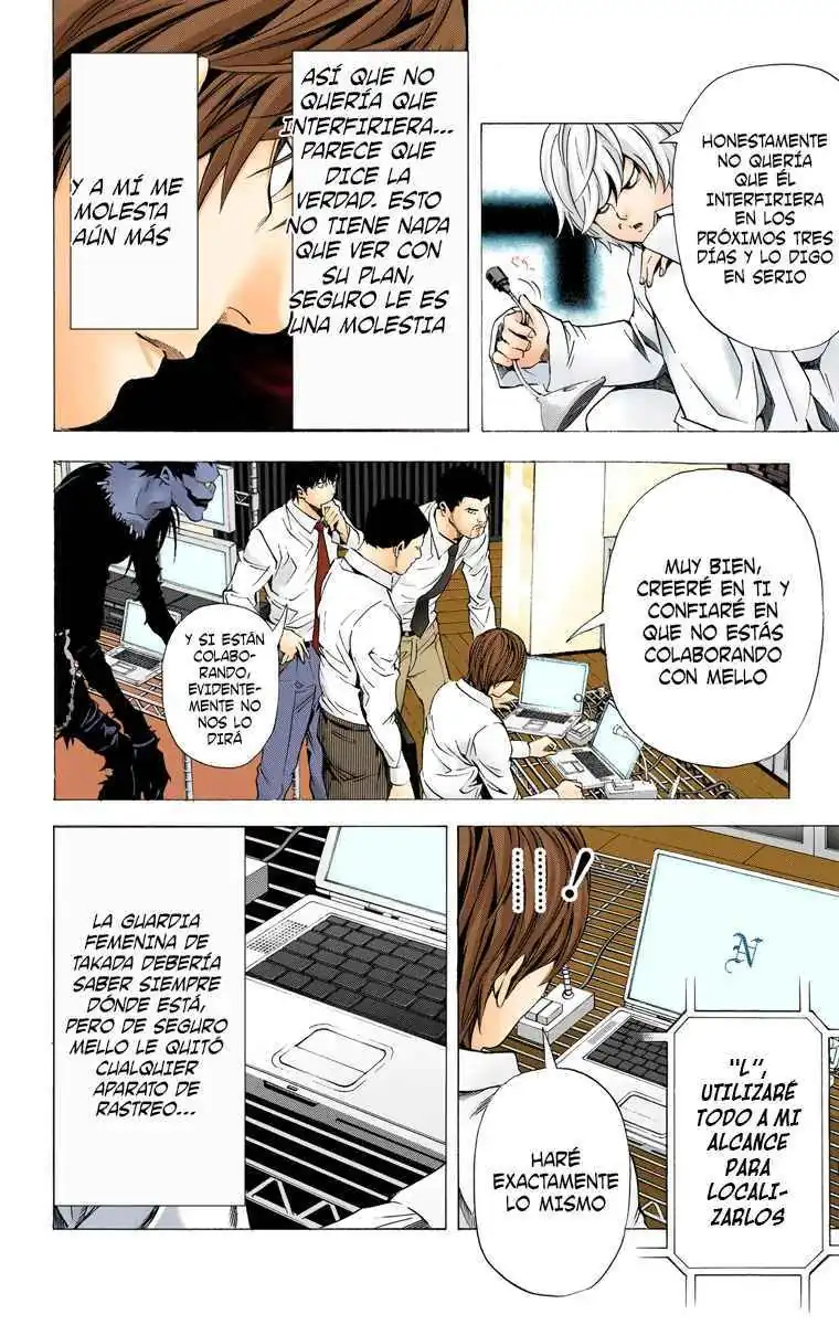 Página 14 — Death Note - full color Capítulo 99