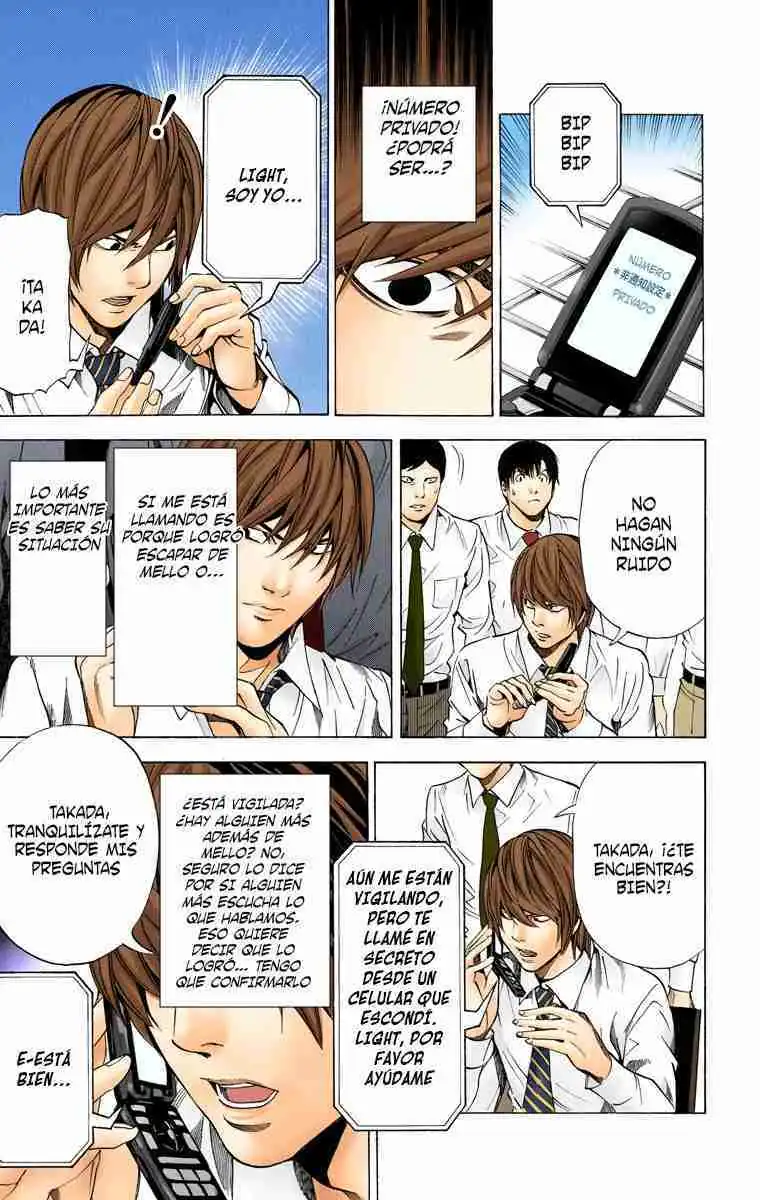 Página 15 — Death Note - full color Capítulo 99