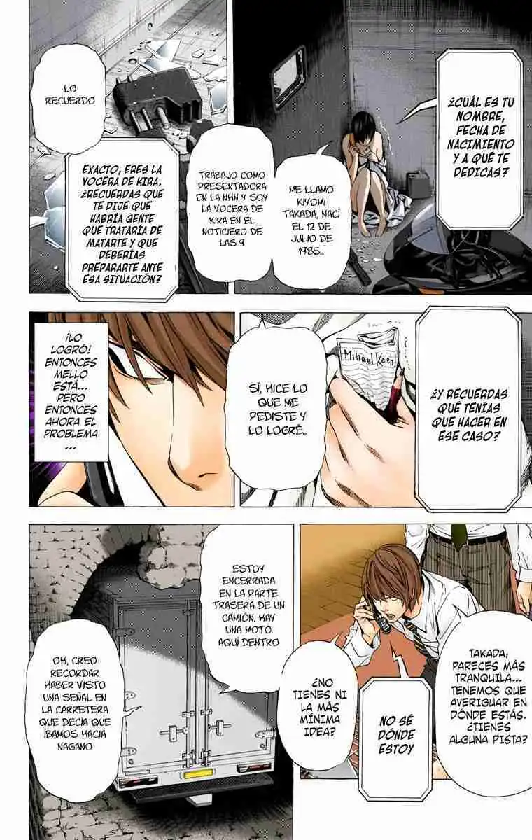 Página 16 — Death Note - full color Capítulo 99
