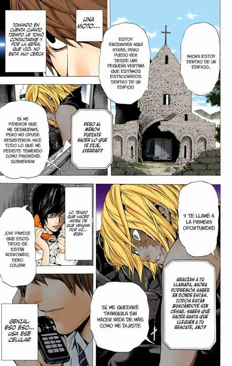 Página 17 — Death Note - full color Capítulo 99