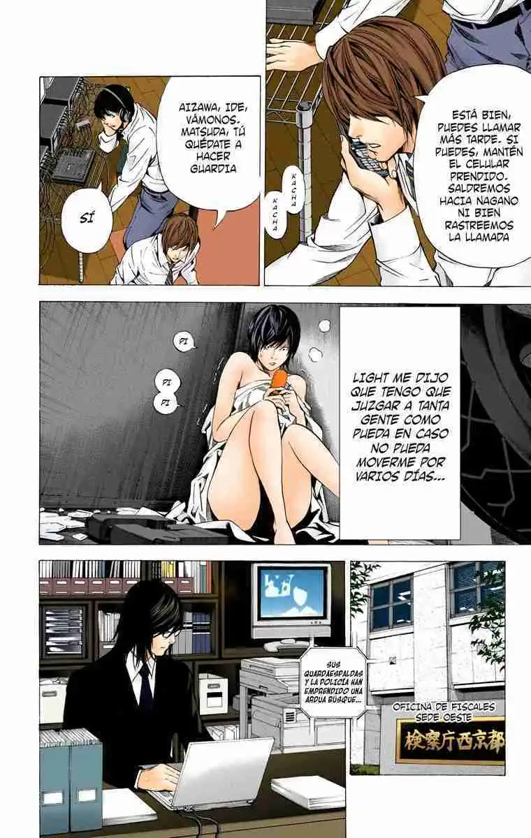 Página 18 — Death Note - full color Capítulo 99