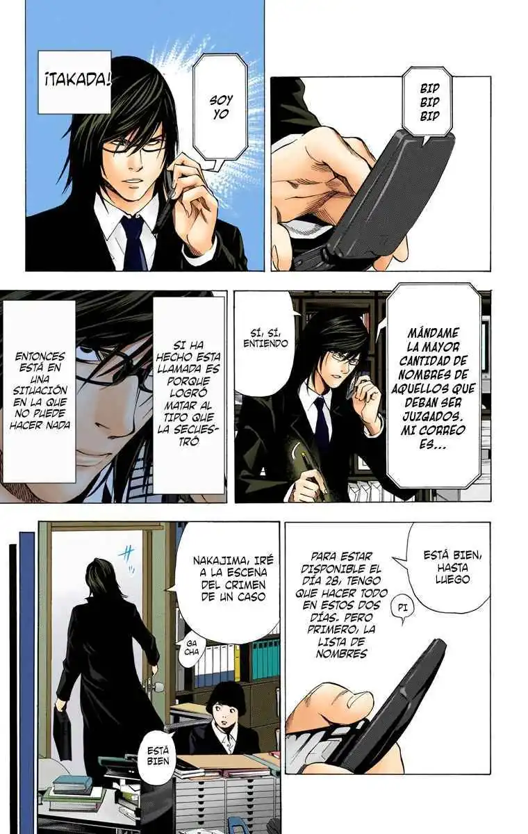 Página 19 — Death Note - full color Capítulo 99