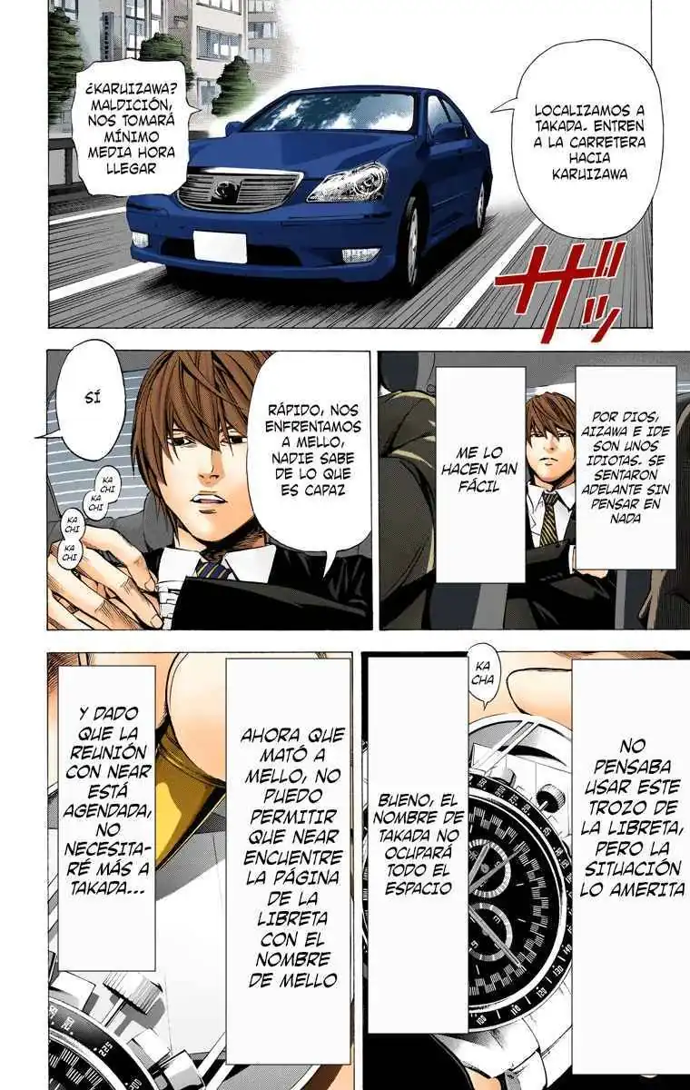Página 20 — Death Note - full color Capítulo 99