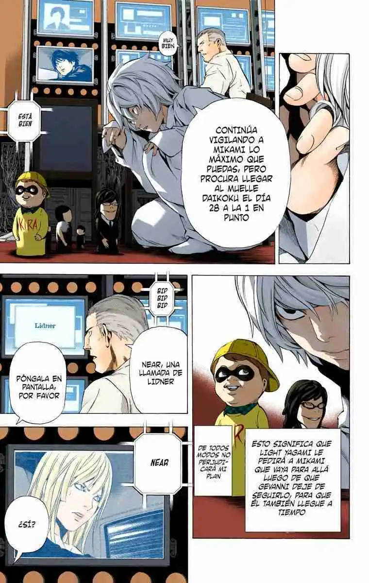 Página 3 — Death Note - full color Capítulo 100