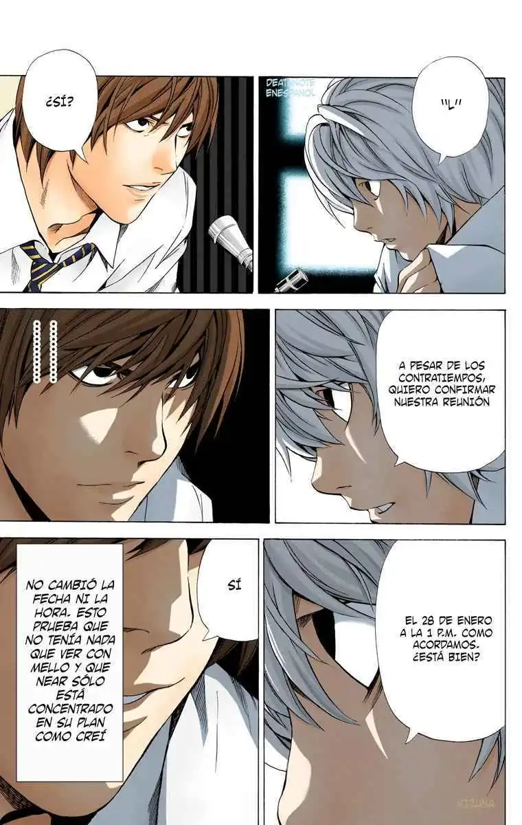 Página 7 — Death Note - full color Capítulo 100