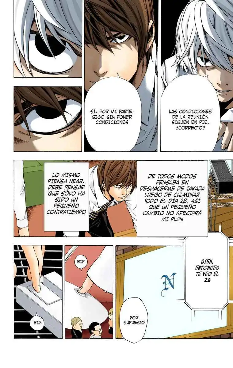 Página 8 — Death Note - full color Capítulo 100