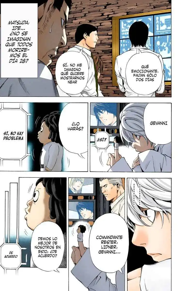 Página 9 — Death Note - full color Capítulo 100