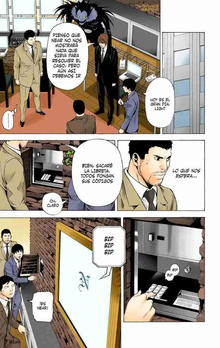 Página 11 — Death Note - full color Capítulo 100