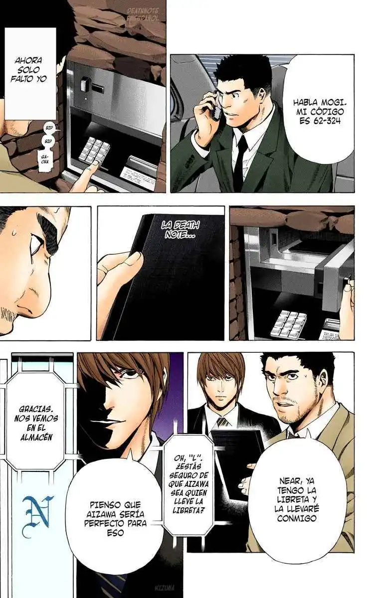Página 13 — Death Note - full color Capítulo 100