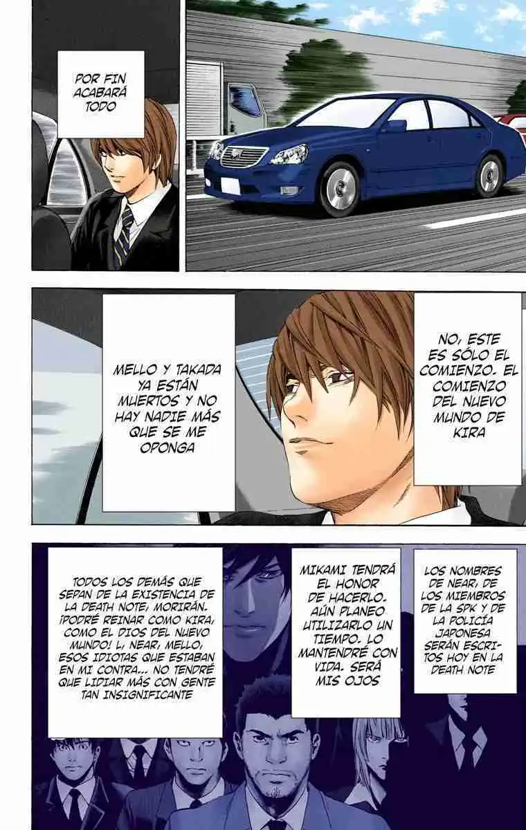Página 14 — Death Note - full color Capítulo 100