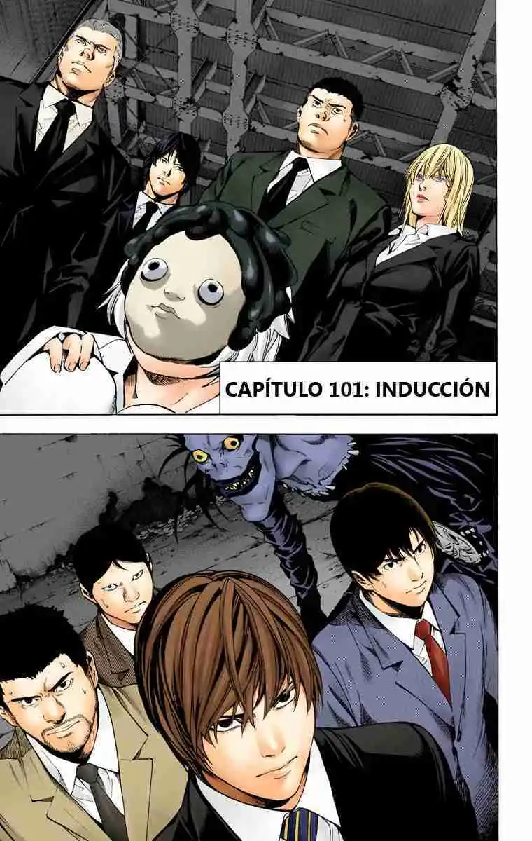 Página 1 — Death Note - full color Capítulo 101