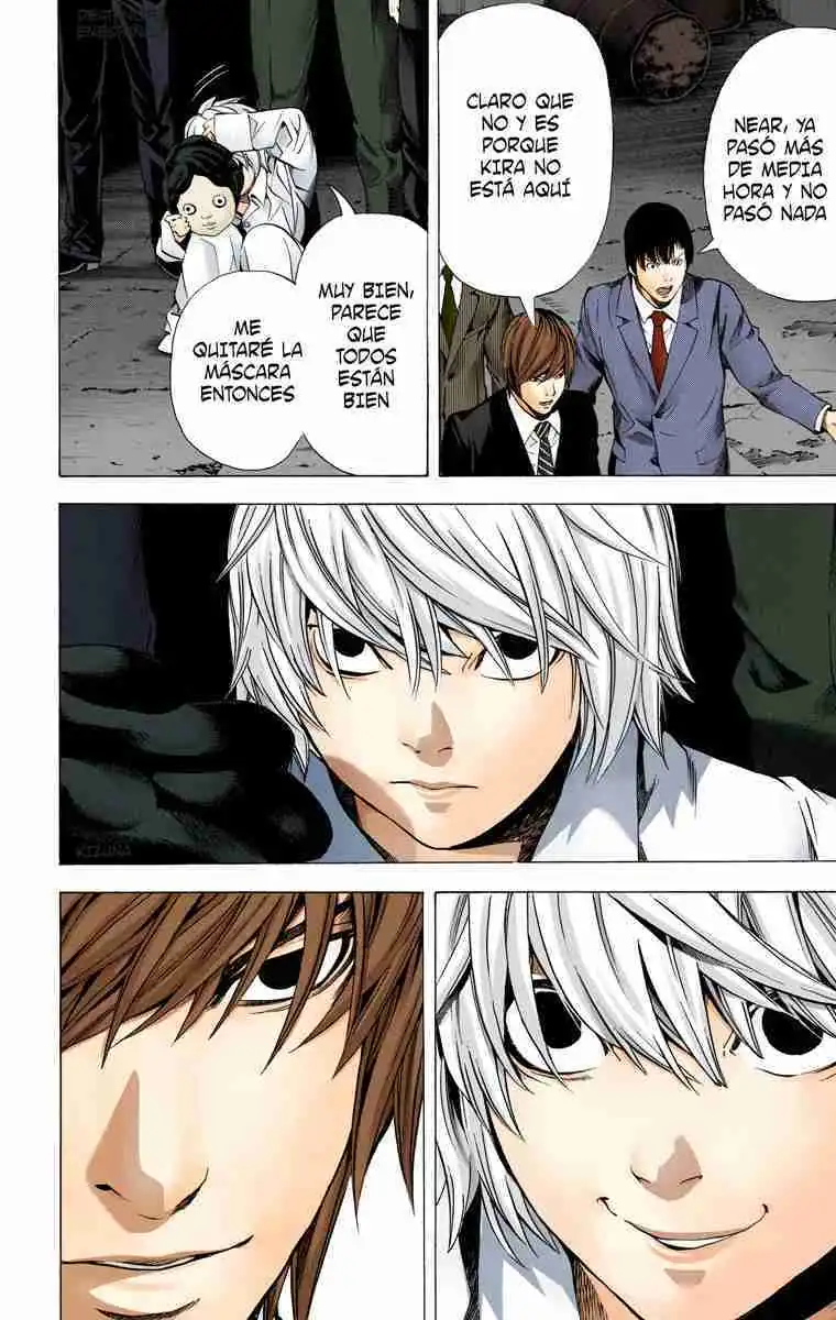 Página 8 — Death Note - full color Capítulo 101