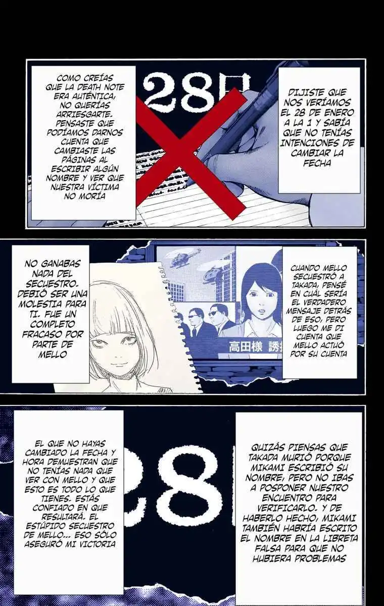 Página 13 — Death Note - full color Capítulo 102