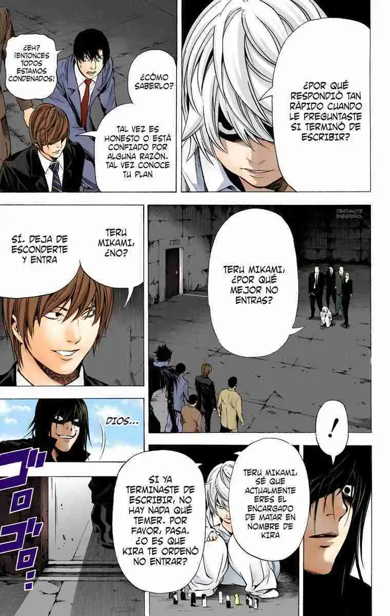 Página 17 — Death Note - full color Capítulo 102