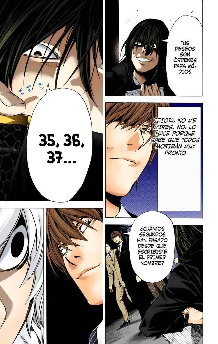 Página 19 — Death Note - full color Capítulo 102