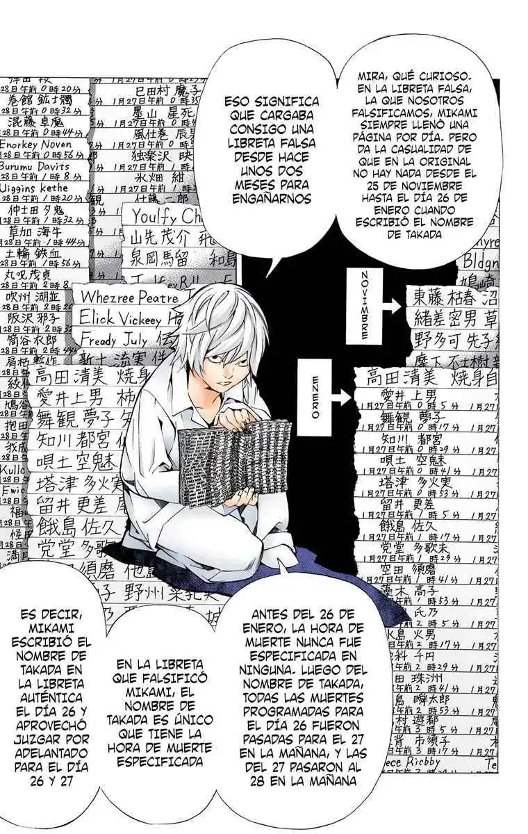 Página 7 — Death Note - full color Capítulo 104
