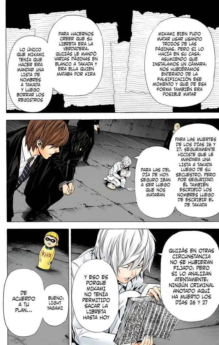 Página 8 — Death Note - full color Capítulo 104