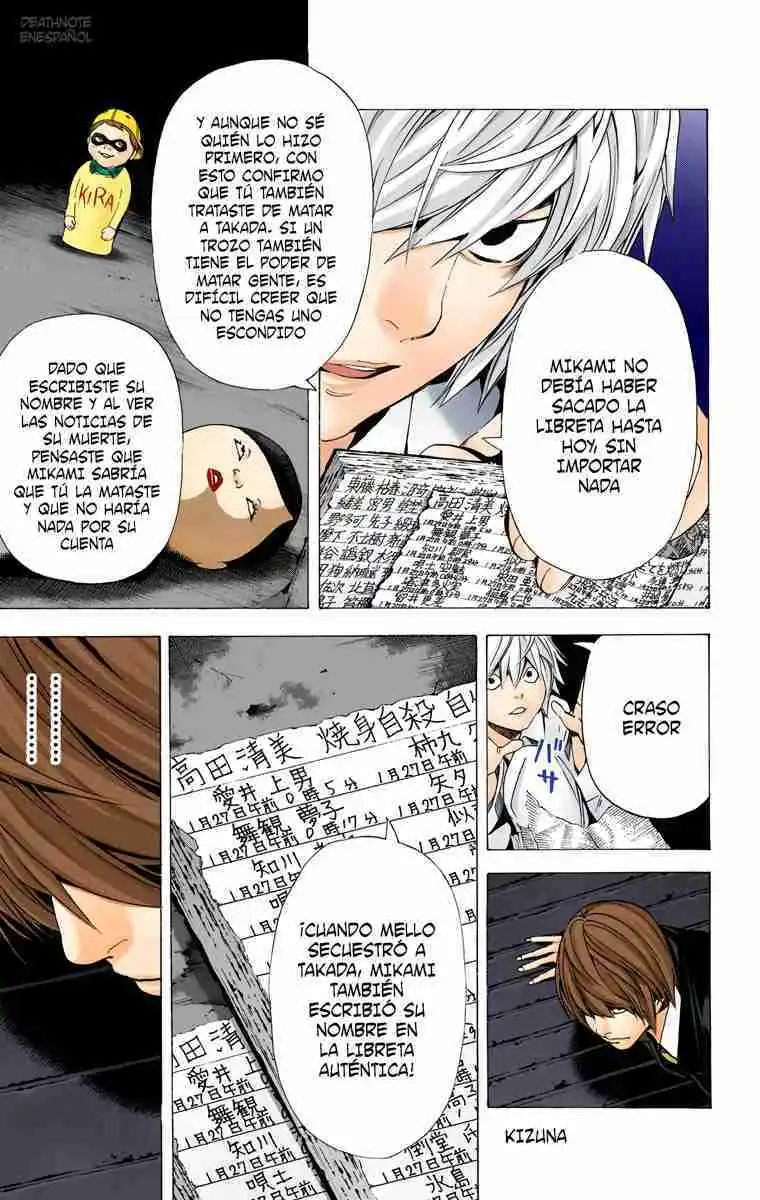 Página 9 — Death Note - full color Capítulo 104