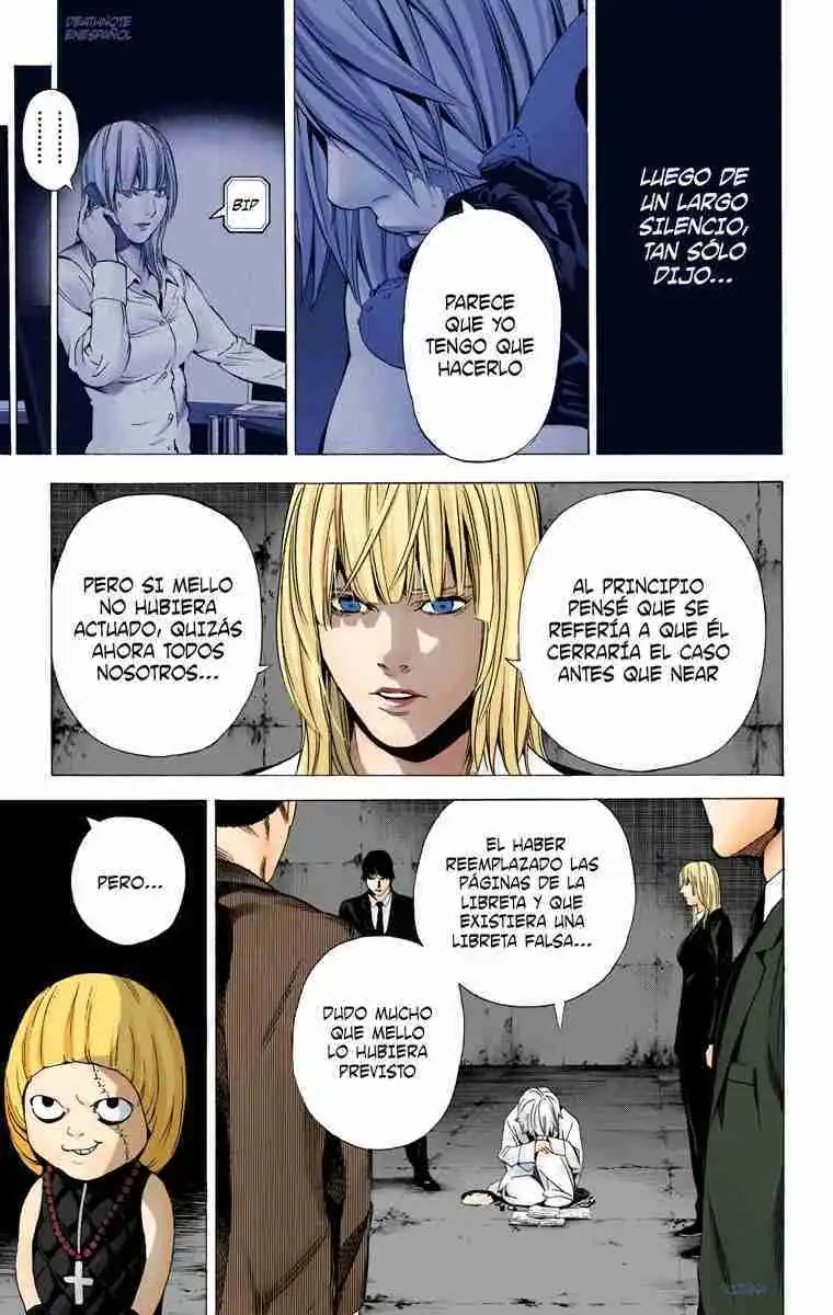 Página 13 — Death Note - full color Capítulo 104
