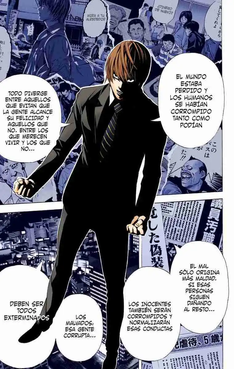 Página 7 — Death Note - full color Capítulo 105