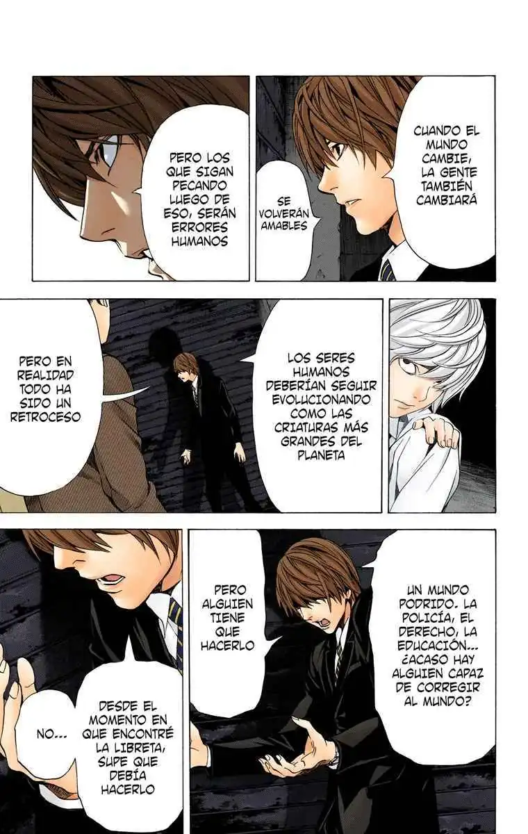 Página 9 — Death Note - full color Capítulo 105