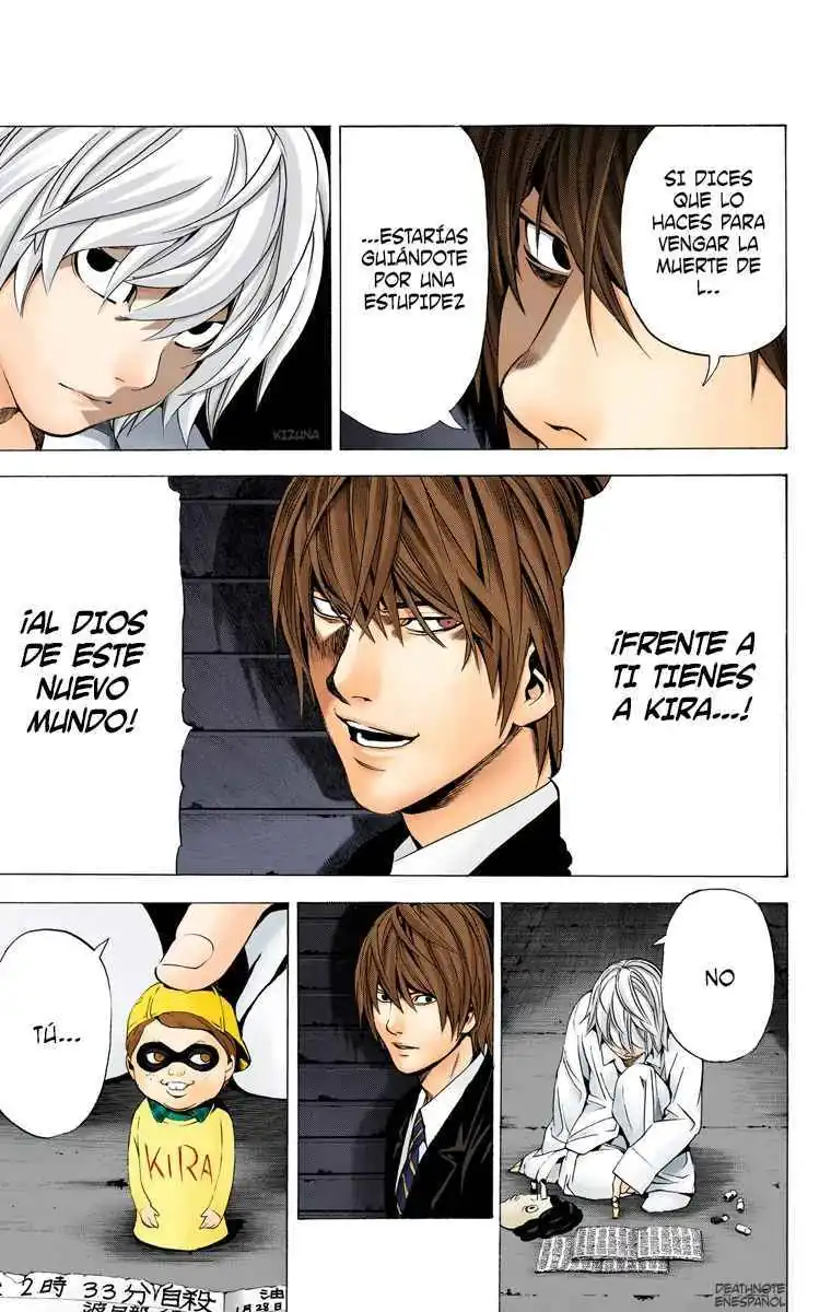 Página 13 — Death Note - full color Capítulo 105