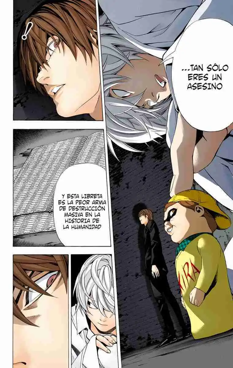 Página 14 — Death Note - full color Capítulo 105