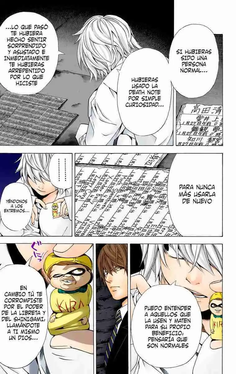 Página 15 — Death Note - full color Capítulo 105