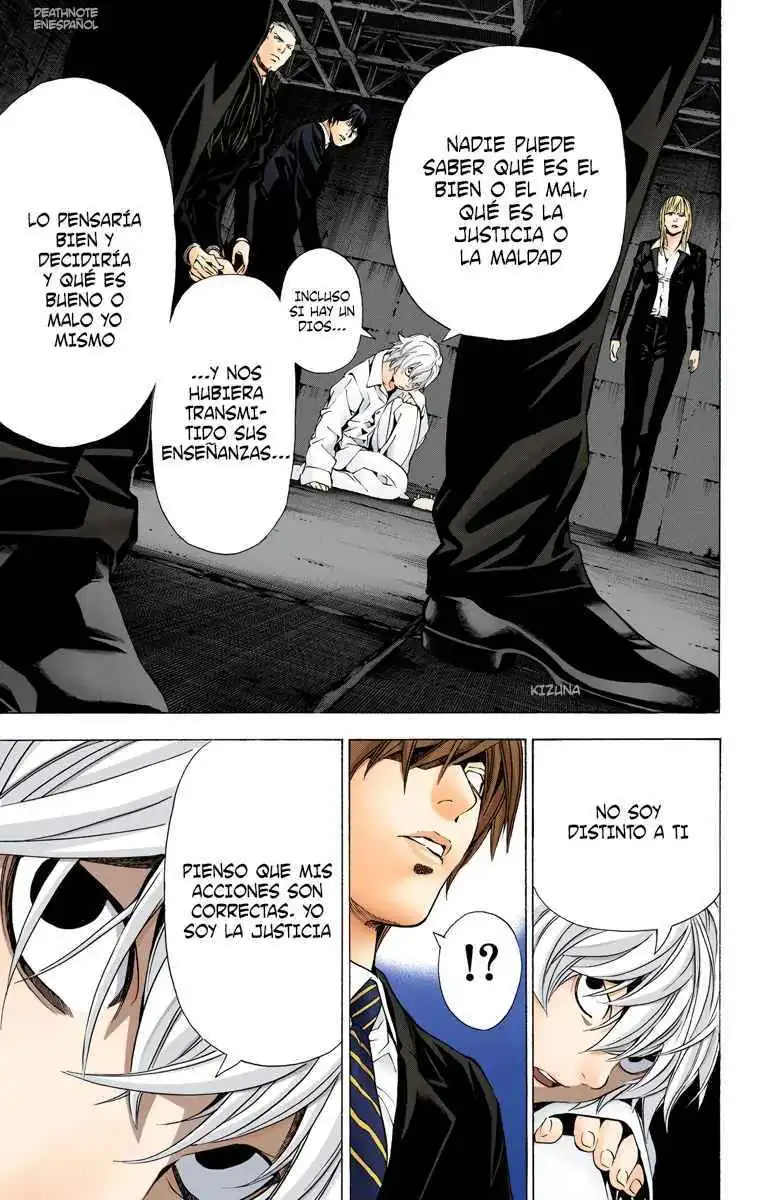 Página 17 — Death Note - full color Capítulo 105