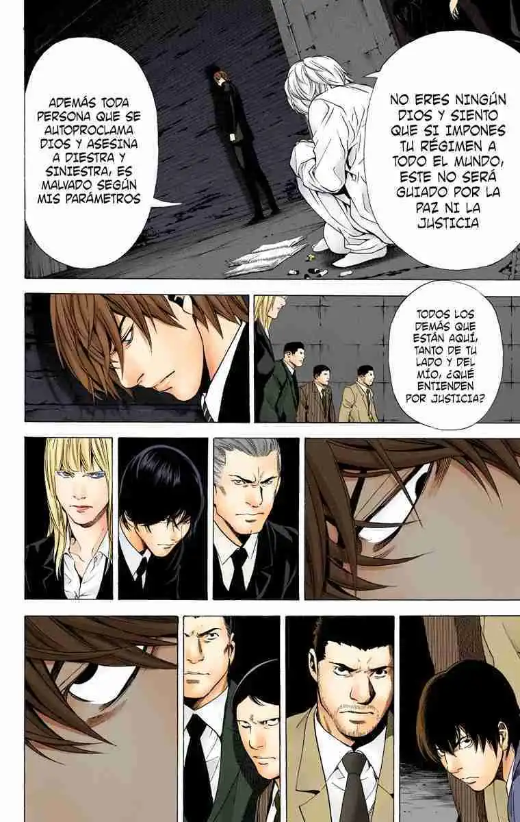 Página 18 — Death Note - full color Capítulo 105
