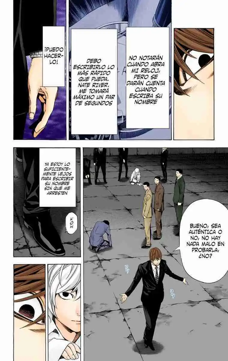 Página 8 — Death Note - full color Capítulo 106