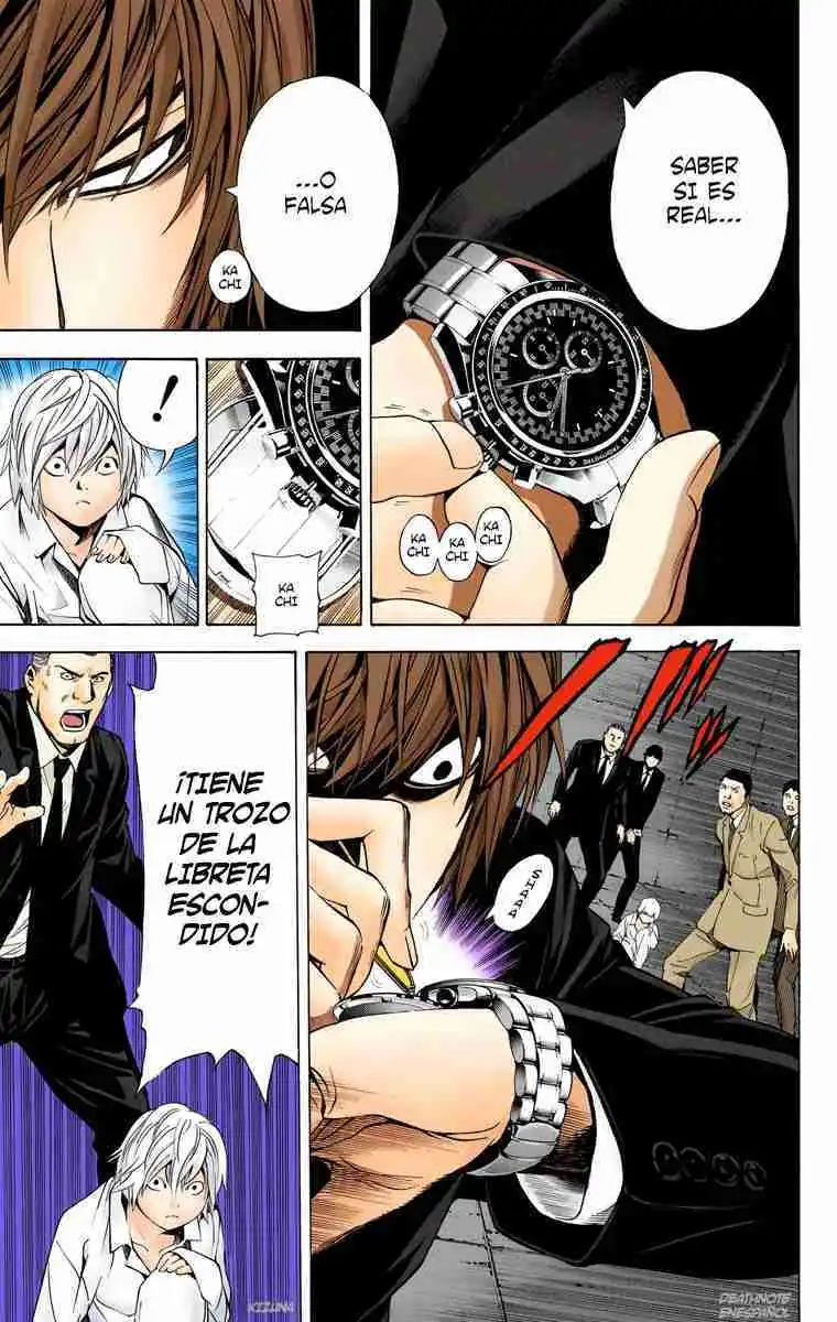 Página 9 — Death Note - full color Capítulo 106