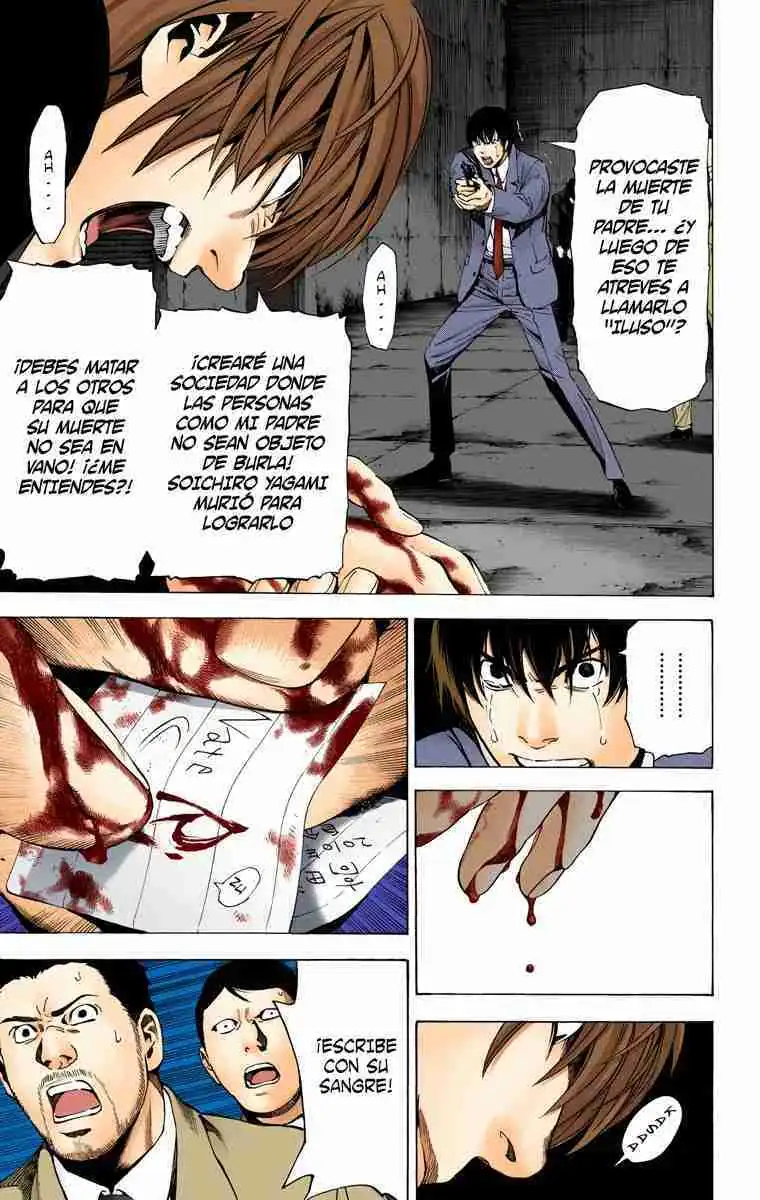 Página 13 — Death Note - full color Capítulo 106