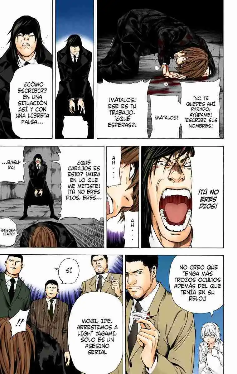 Página 17 — Death Note - full color Capítulo 106